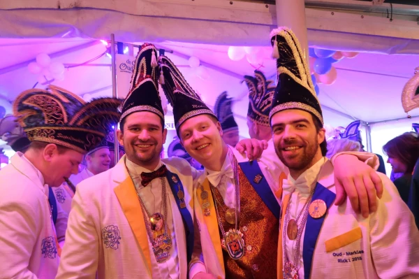 Receptie Markies Luuk 1 met Adjudanten Ties & Boet