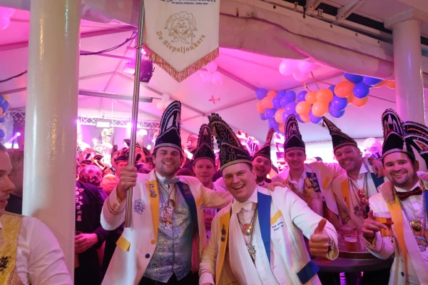 Receptie Markies Luuk 1 met Adjudanten Ties & Boet