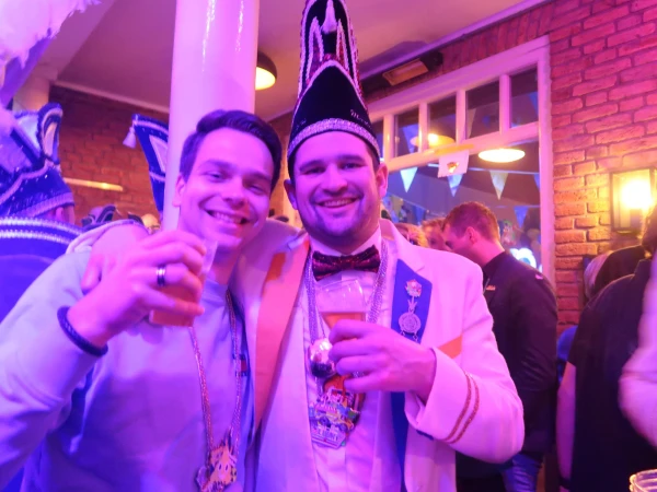 Receptie Markies Luuk 1 met Adjudanten Ties & Boet