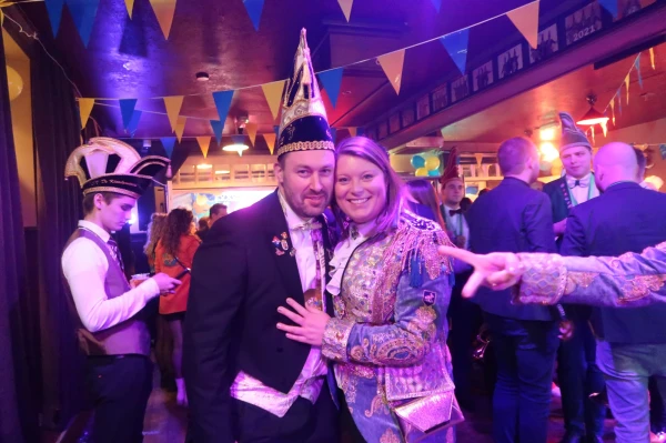 Receptie Markies Luuk 1 met Adjudanten Ties & Boet