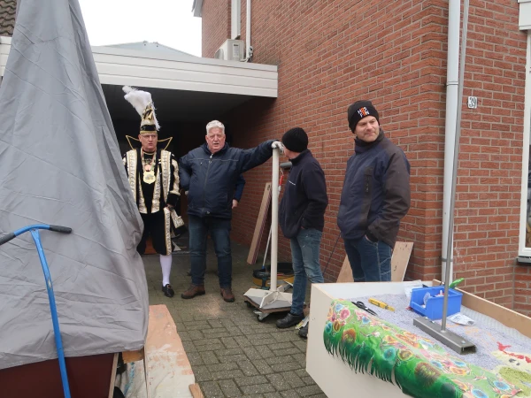 Op pad met de optochtcommissie