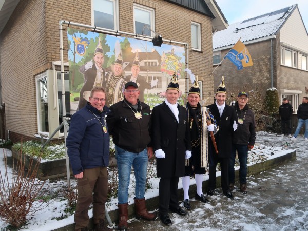 Aanbieden hofauto en receptie Stadsprins