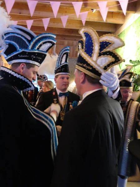 Aanbieden hofauto en receptie Stadsprins